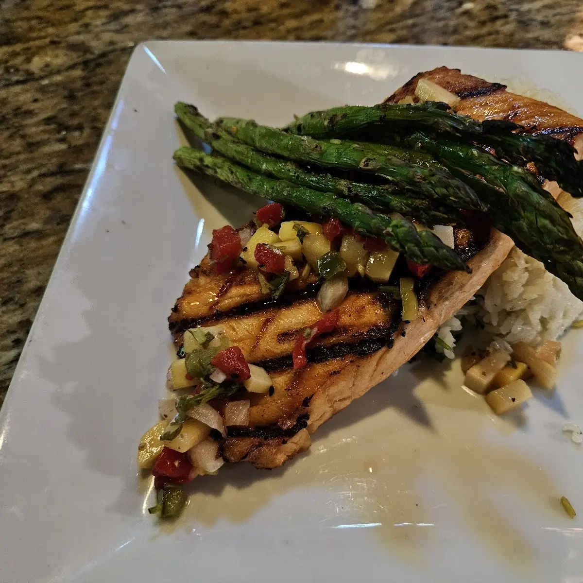 Island Grilled Salmon
