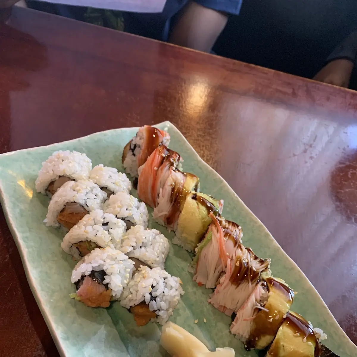 Spicy Yellowtail and Huricane Rolls