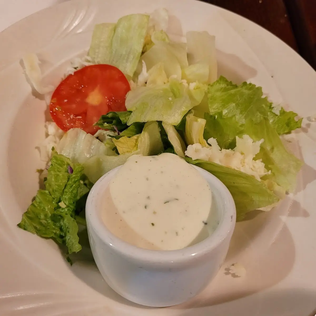 House Salad with Ranch