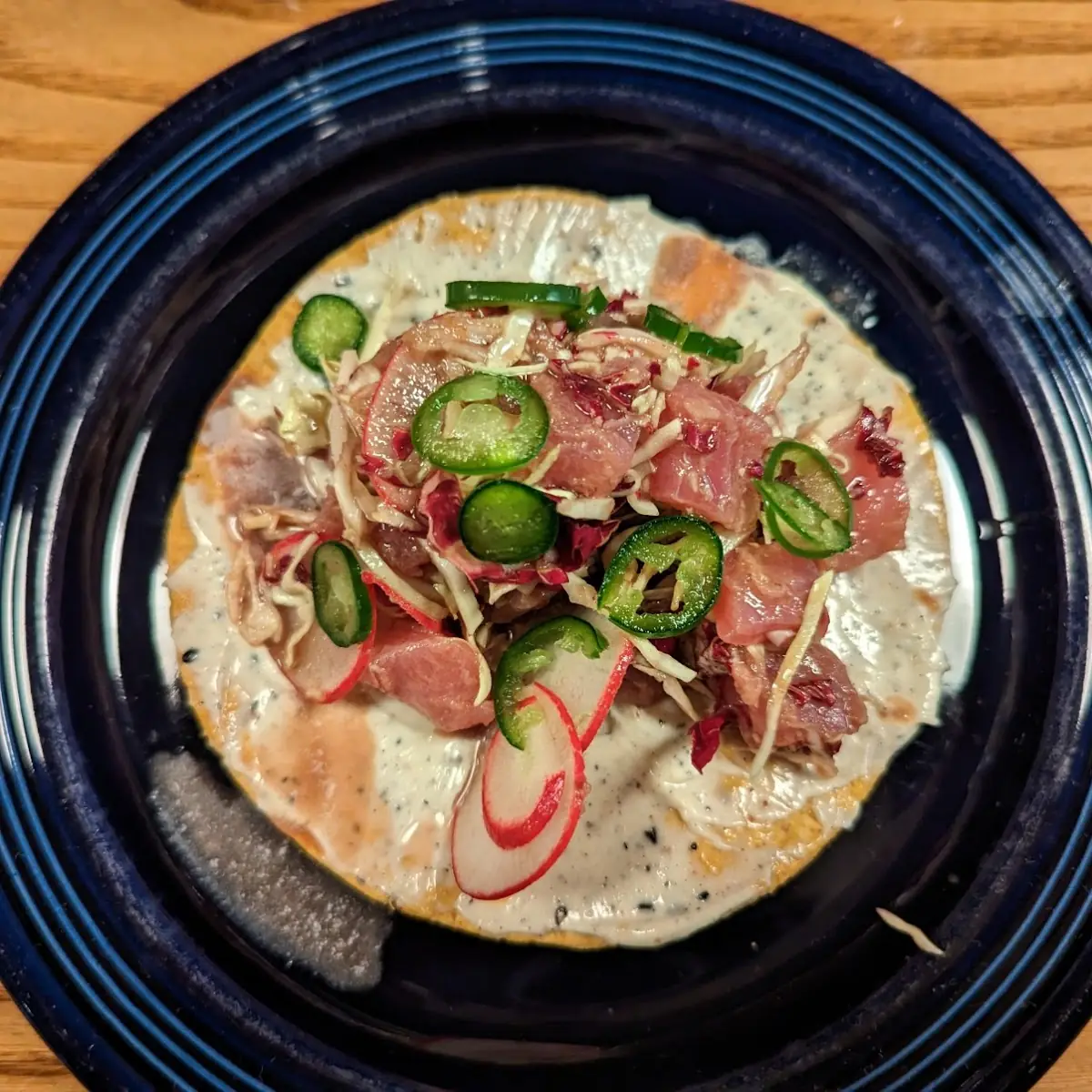 Ahi Tuna Tostada