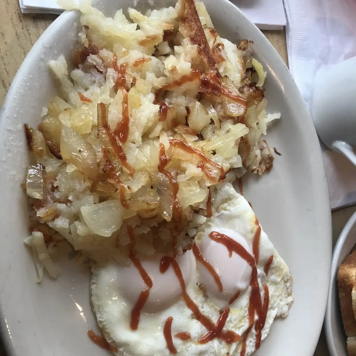 Eggs and Hash Browns