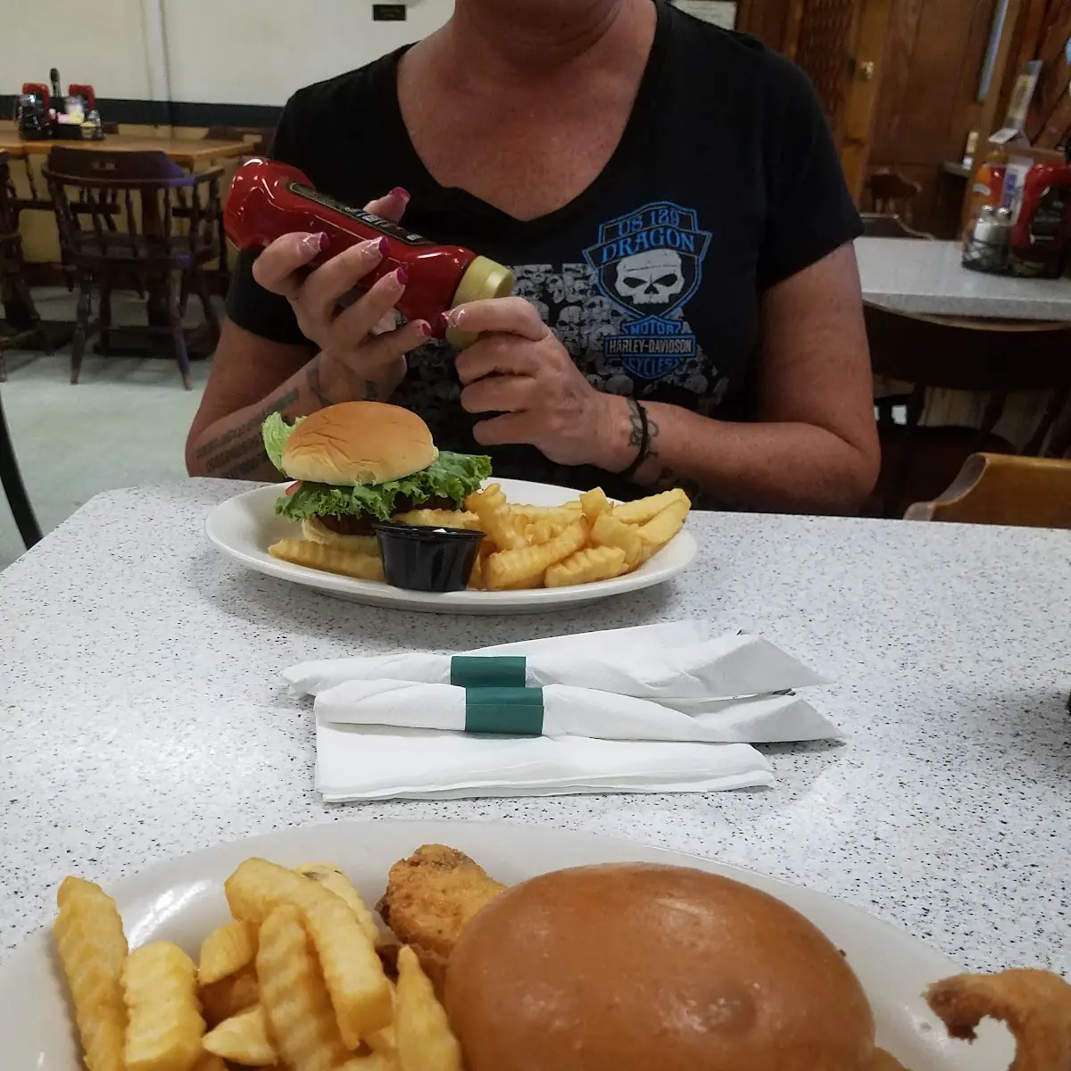 Flounder Sandwich
