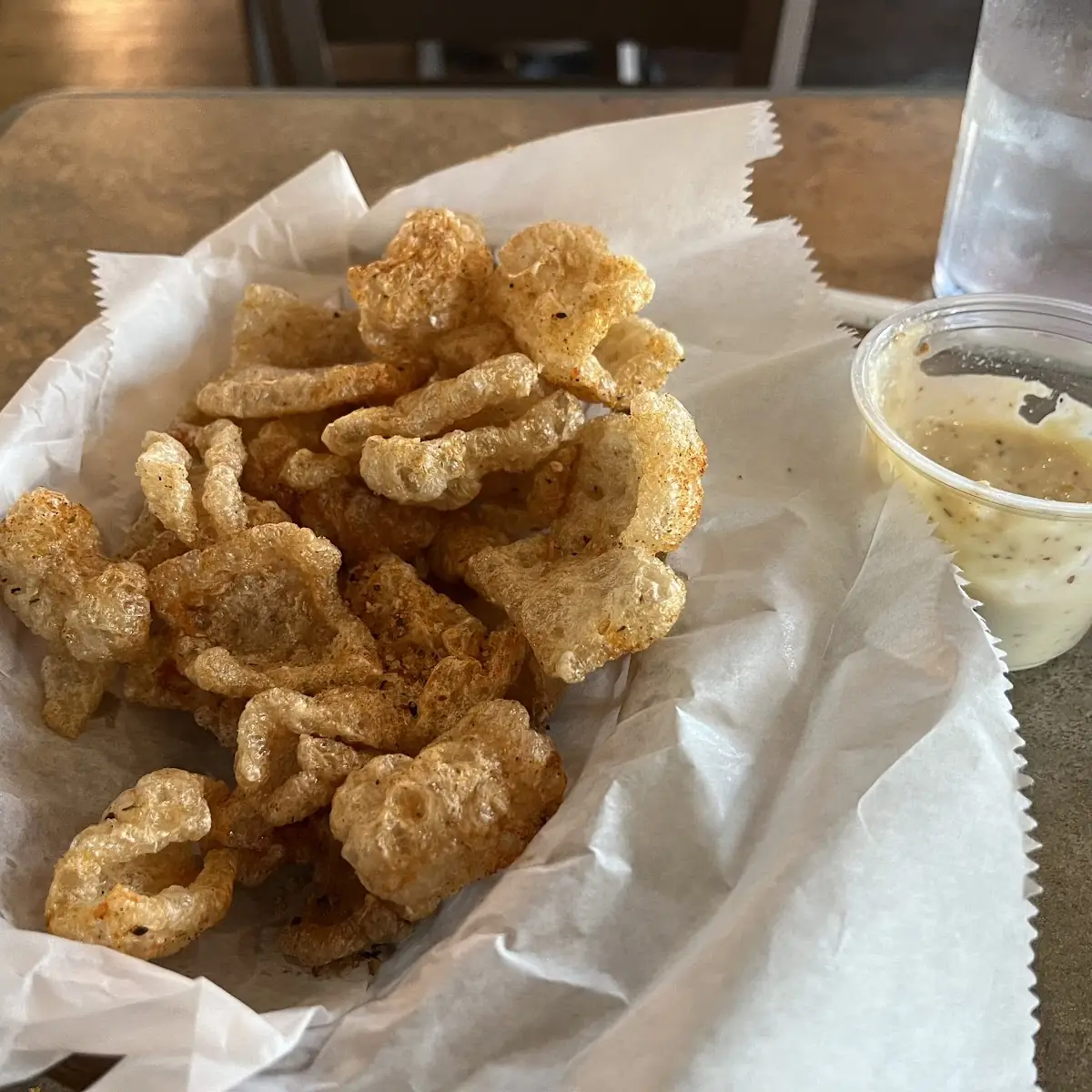 Pork Skins and Beer Cheese