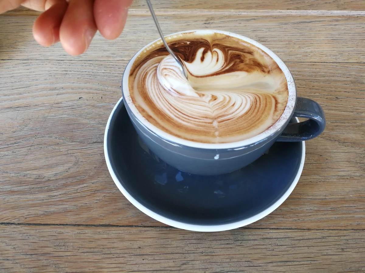 Large Cappuccino, Birdwood Cafe
