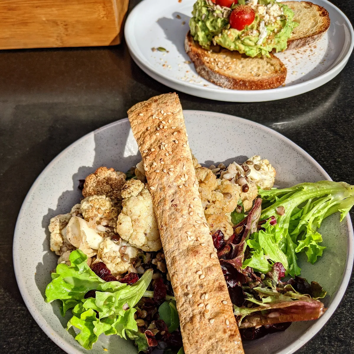 Roast Cauliflower Salad, Birdwood Cafe