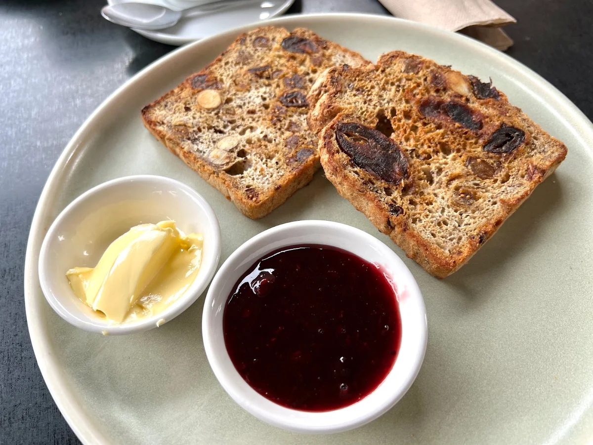 Toast with Small Coffee, Birdwood Cafe