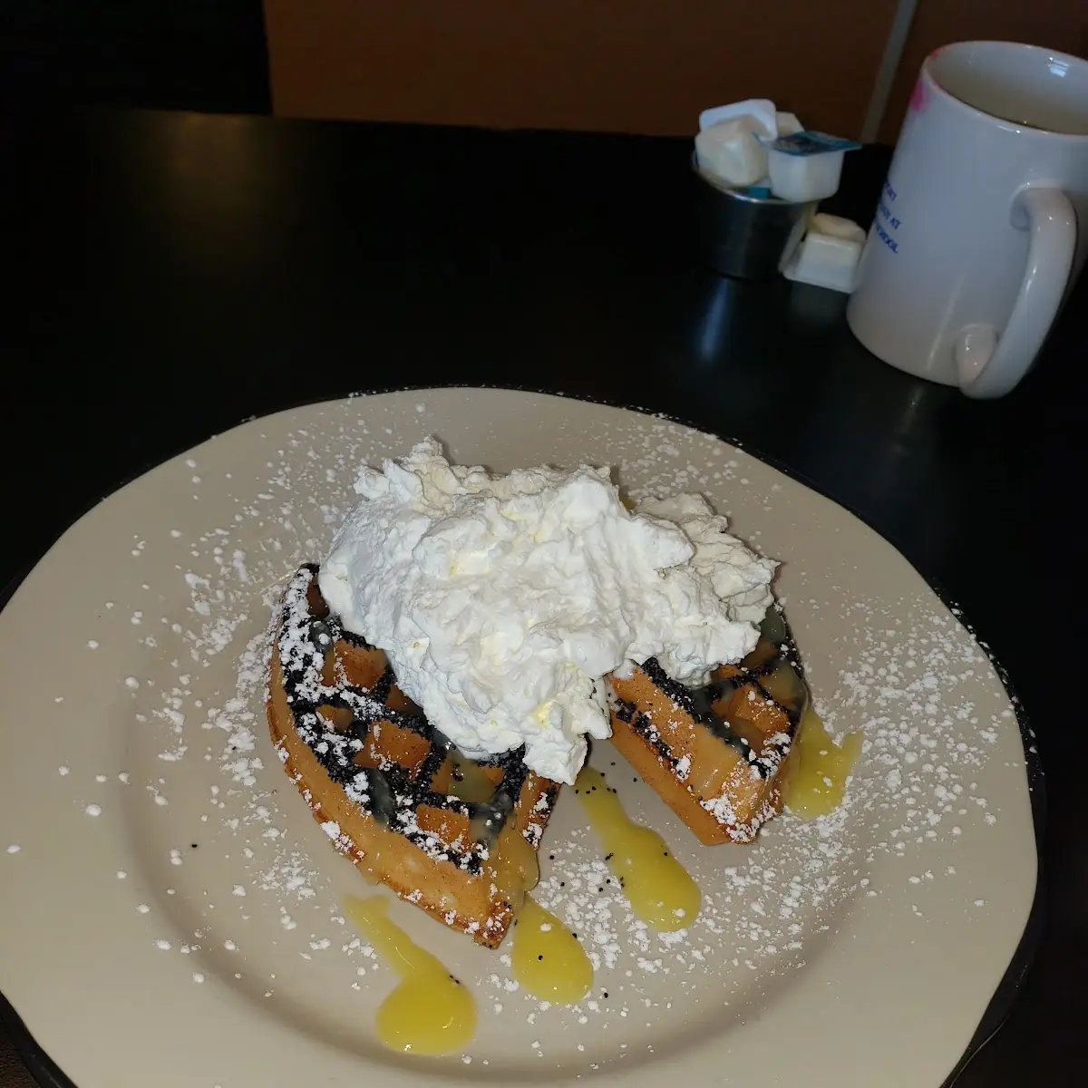 Lemmon Poppy Seed Waffle