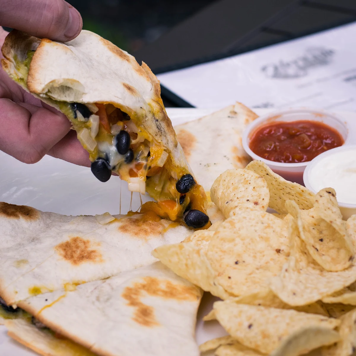 Black Bean Quesadilla