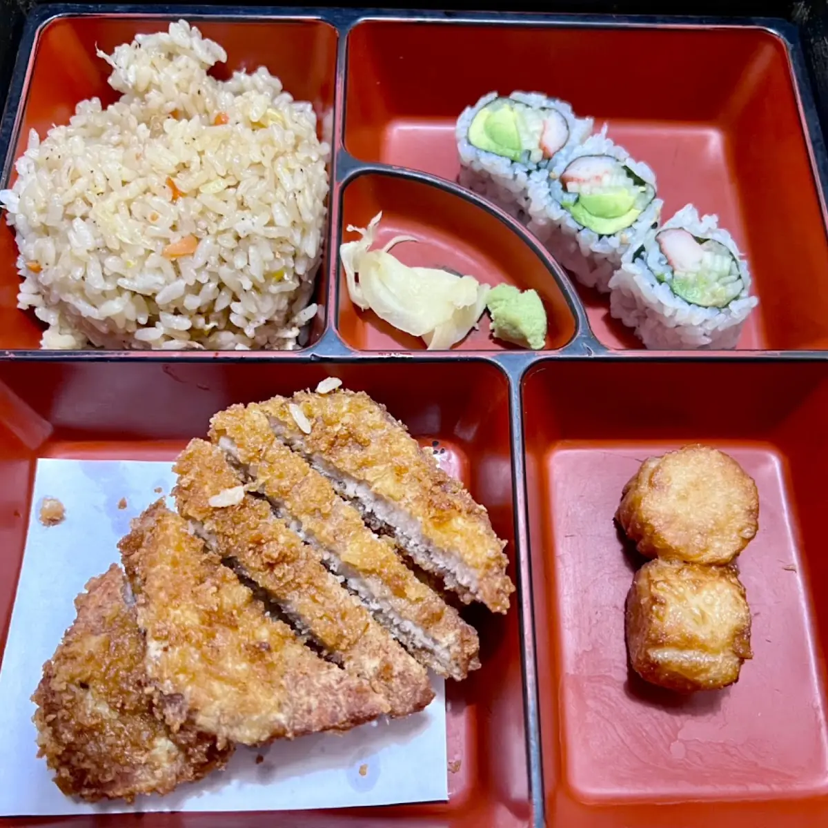 Pork Katsu Bento Box