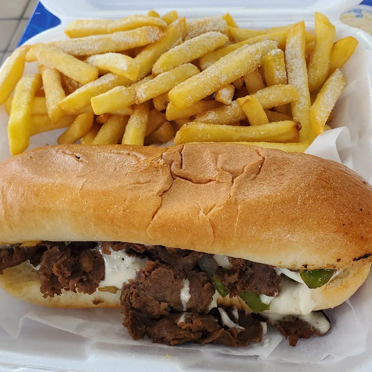 Philly Cheese Steak Sandwich