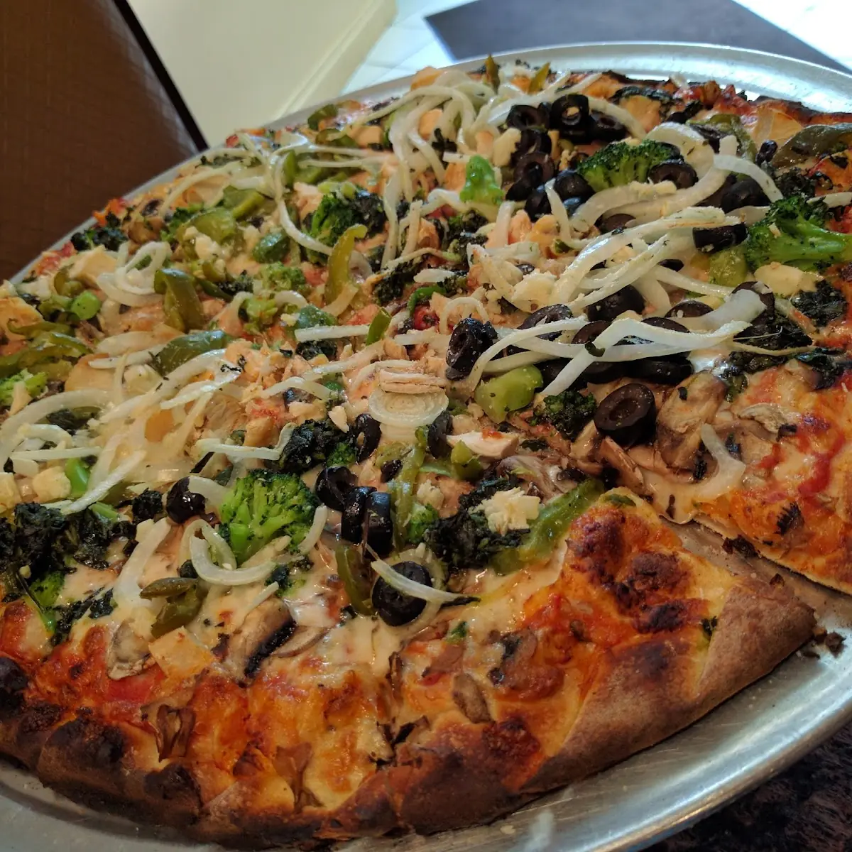 Veggie Pizza w Chicken