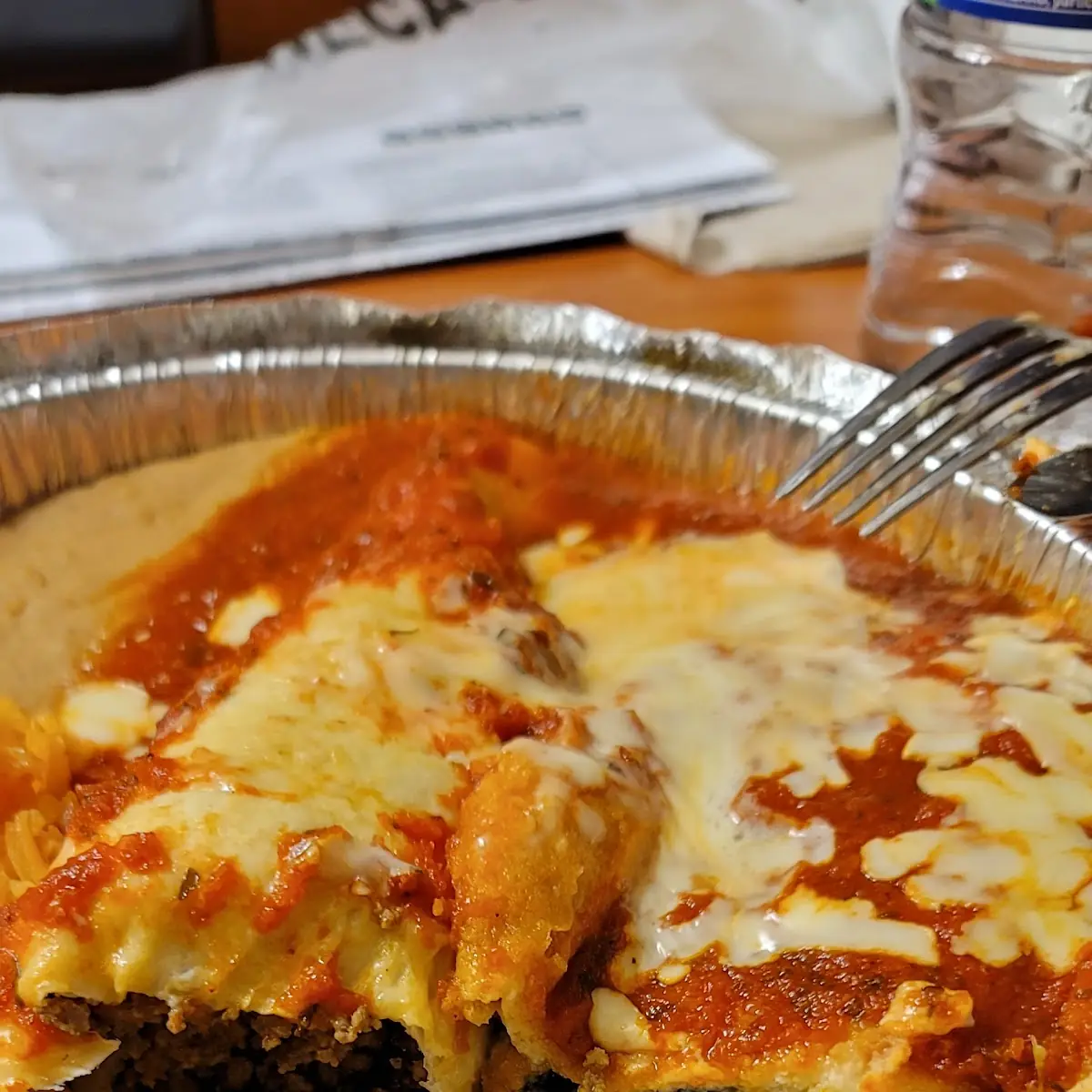 Enchilada and Chile Relleno