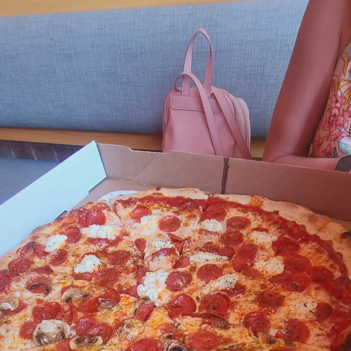 Pepperoni and Mushroom Pizza