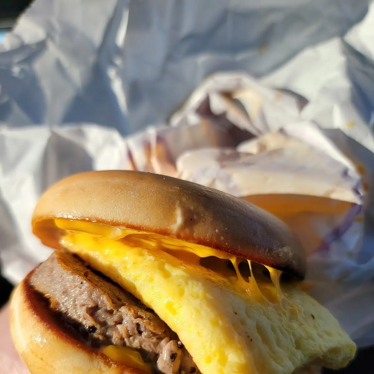 Steak Egg and Cheese Bagels