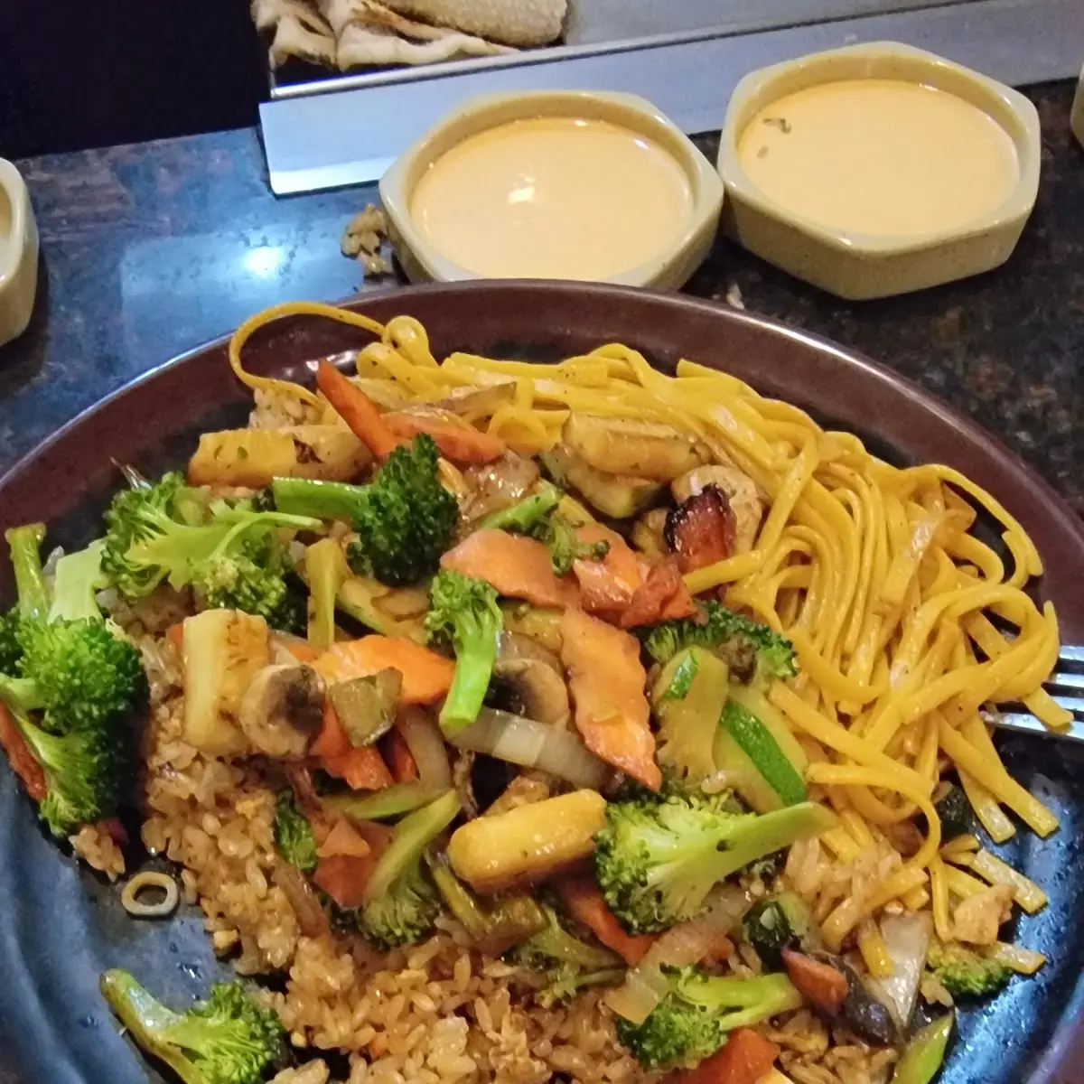 Vegetable Delight Hibachi