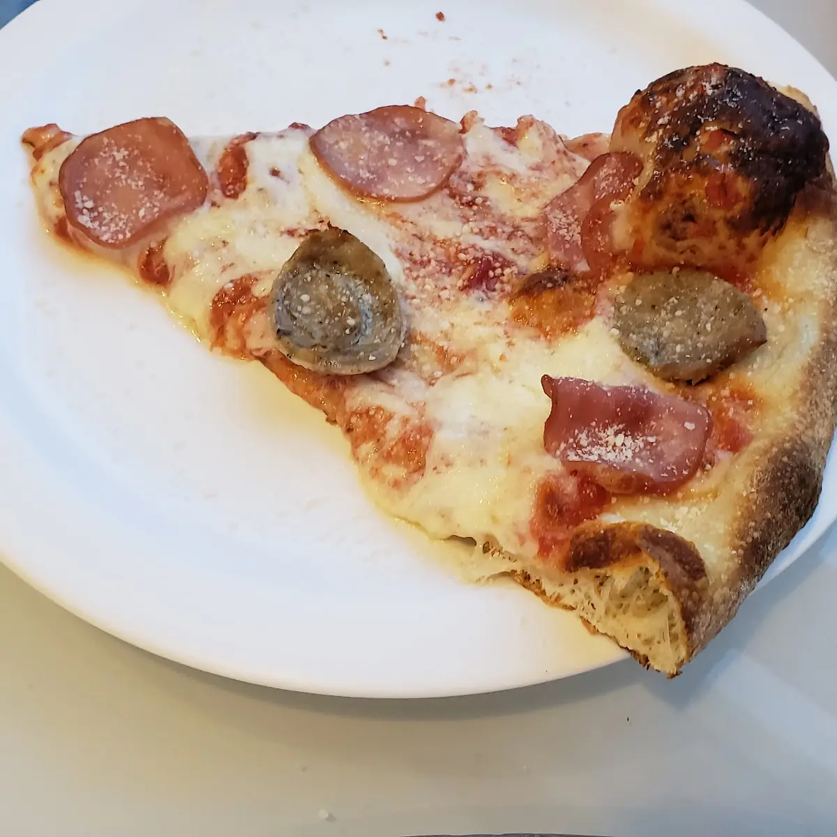 Sausage Pizza Slice