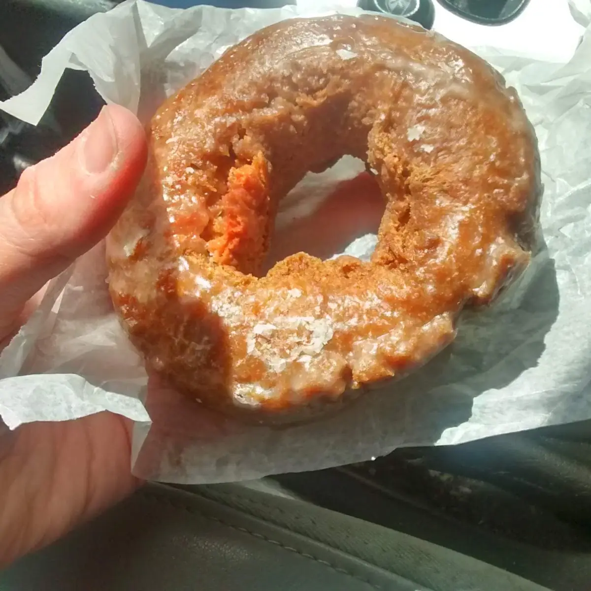 Maple Glazed Donut