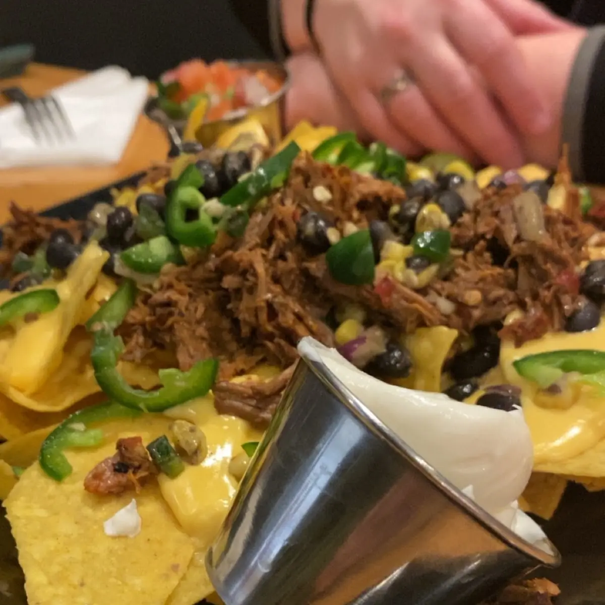 BBQ Brisket Nachos