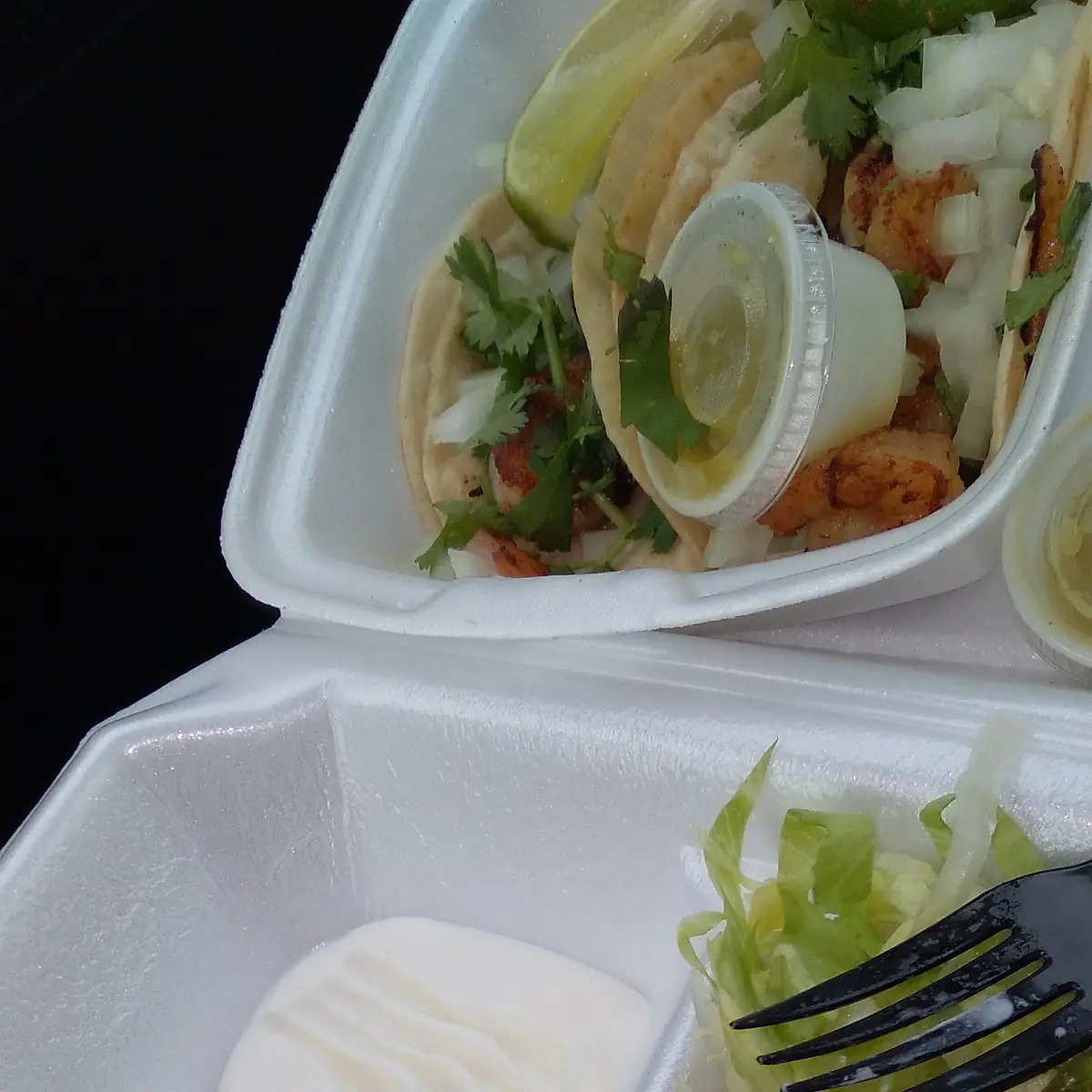 Rotisserie Chk. and Shrimp Quesadilla