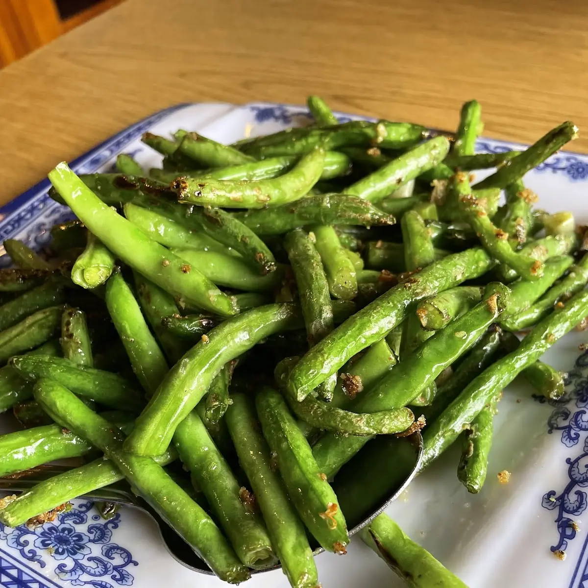Sautéed String Bean with Fresh Garlic