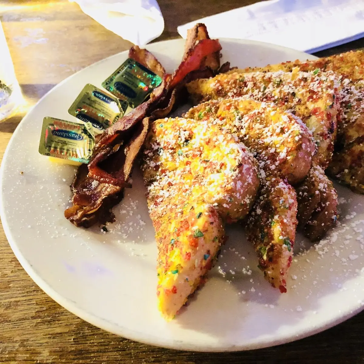 Fruity Pebble French Toast
