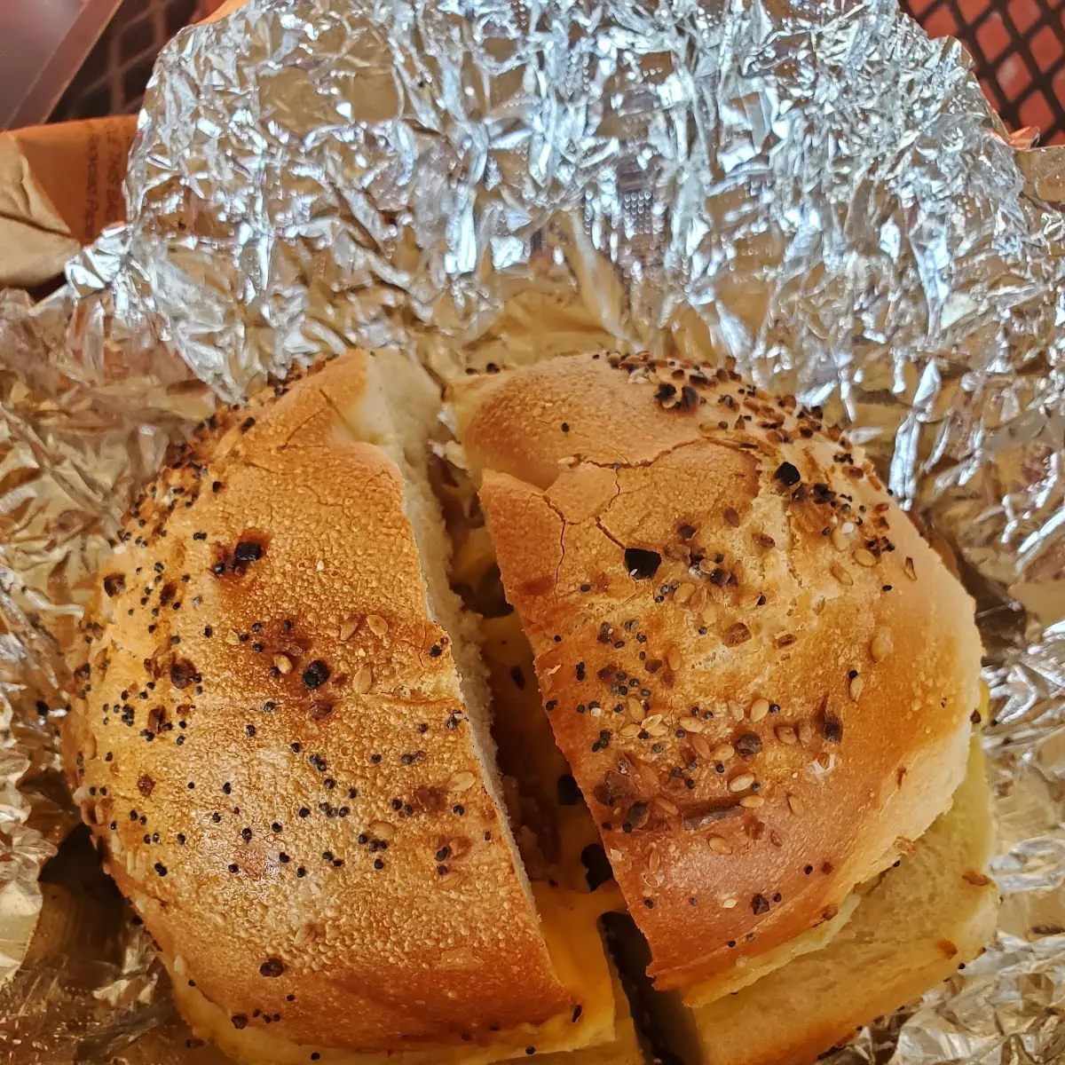 Egg Bacon Cheese Bagel