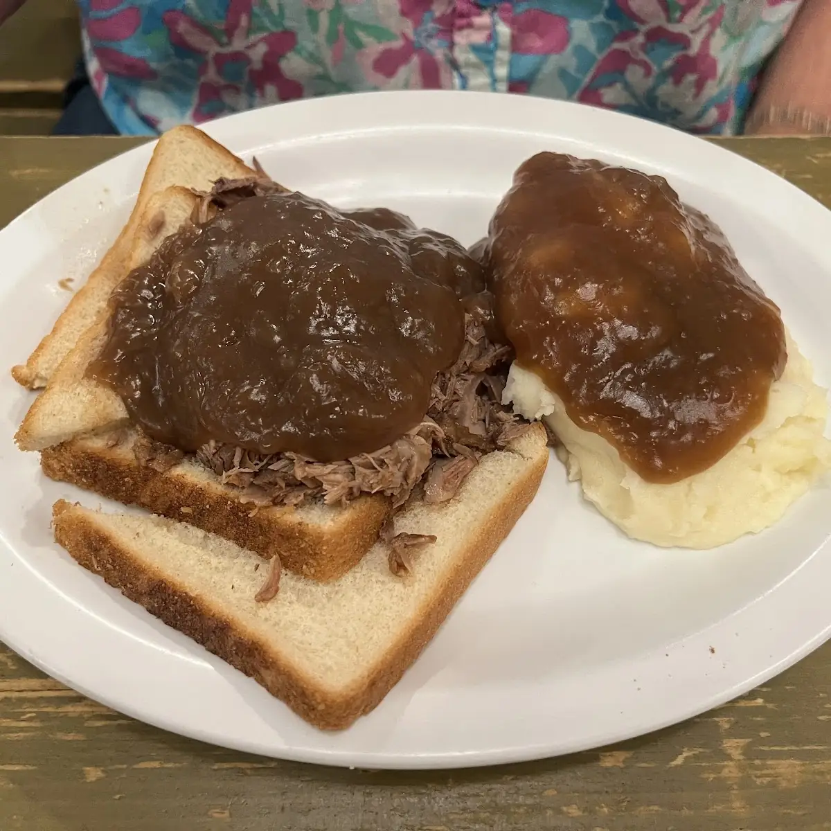 Open Face Roast Beef