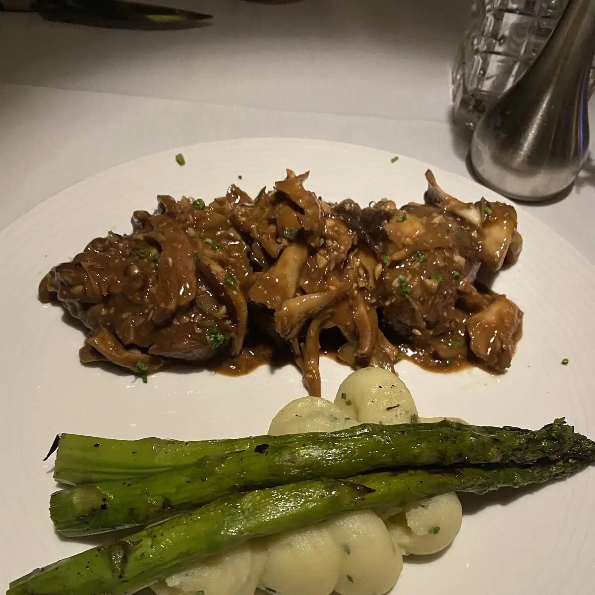 Steak Diane Prepared Table Side