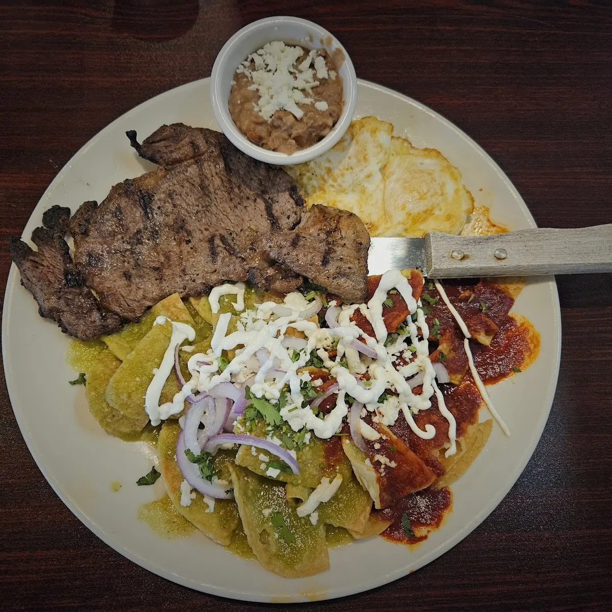 Chilaquiles Divorciados