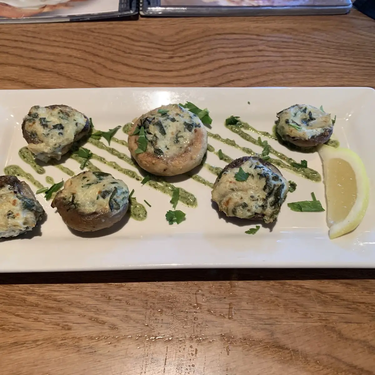 Stuffed Mushrooms Appetizer