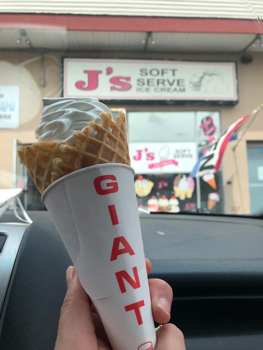 Vanilla Soft Serve Ice Cream