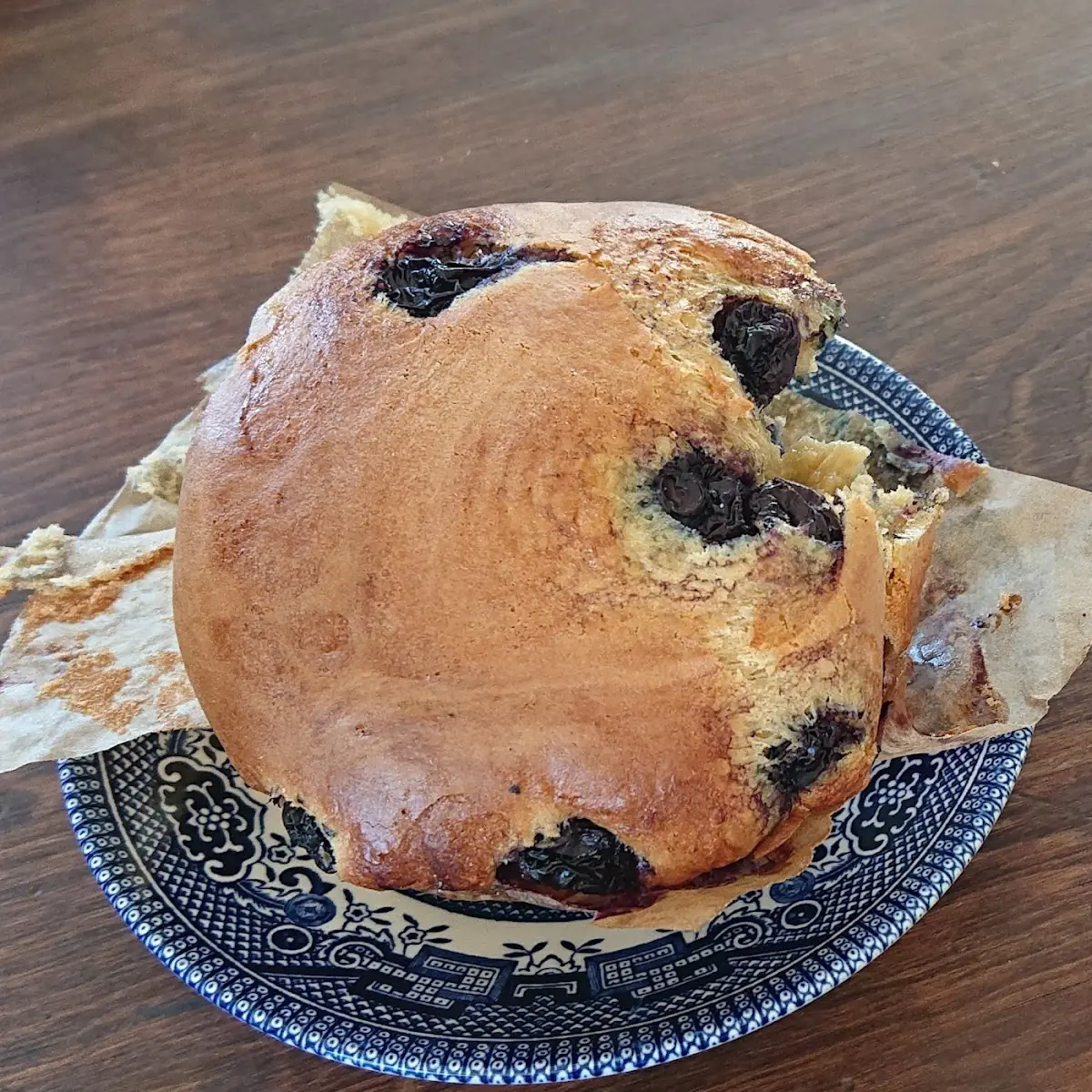 Giant Blueberry Muffin