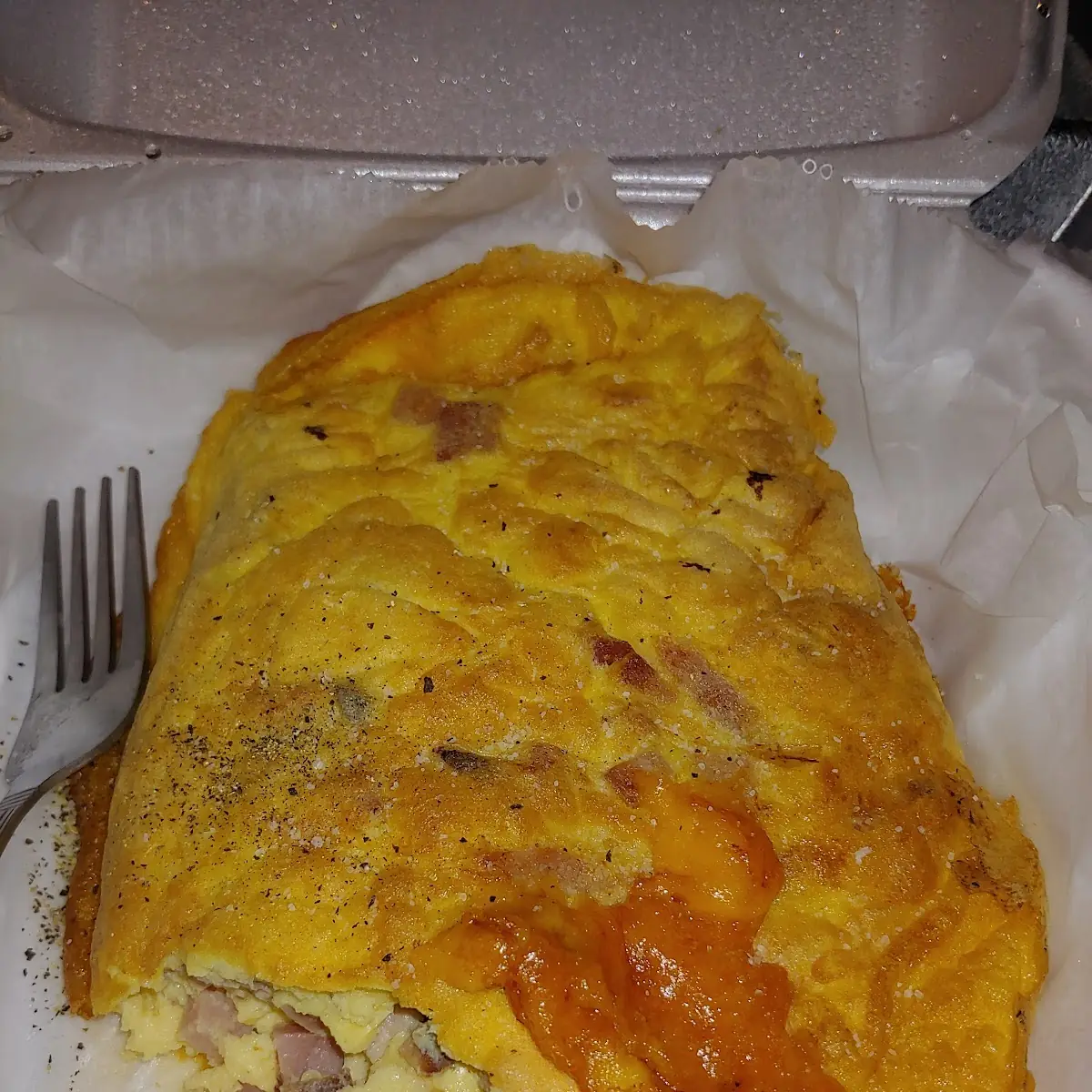 Ham and Cheese Omelette