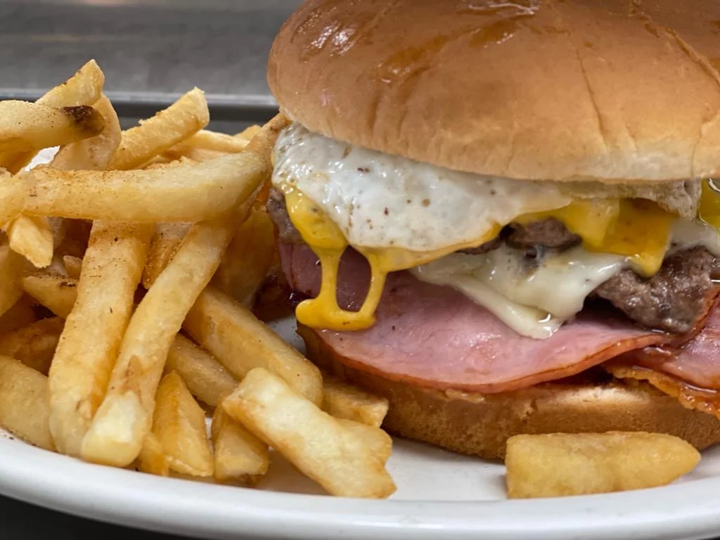 Hot Ham Cheese Sandwich