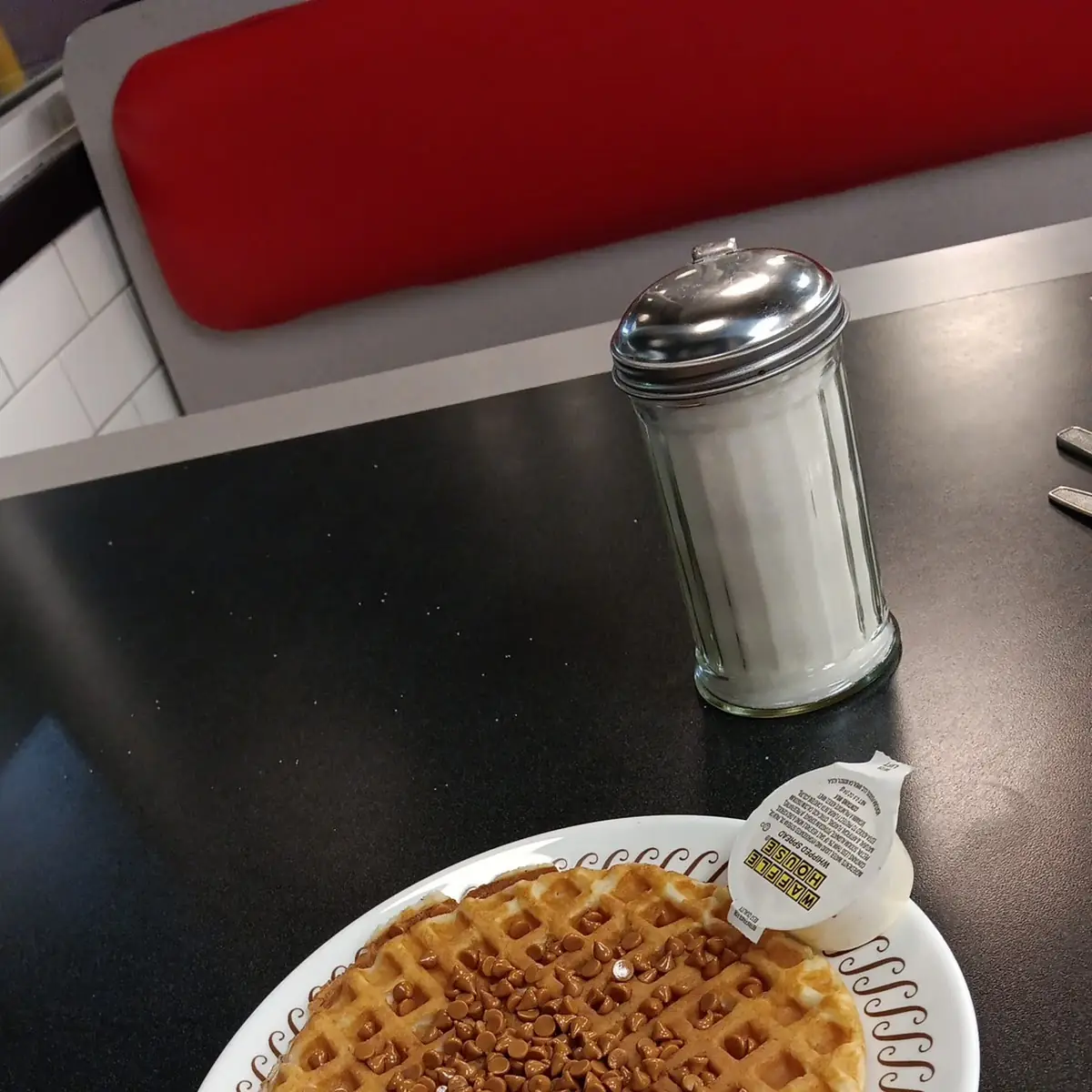 Peanut Butter Chip Waffle