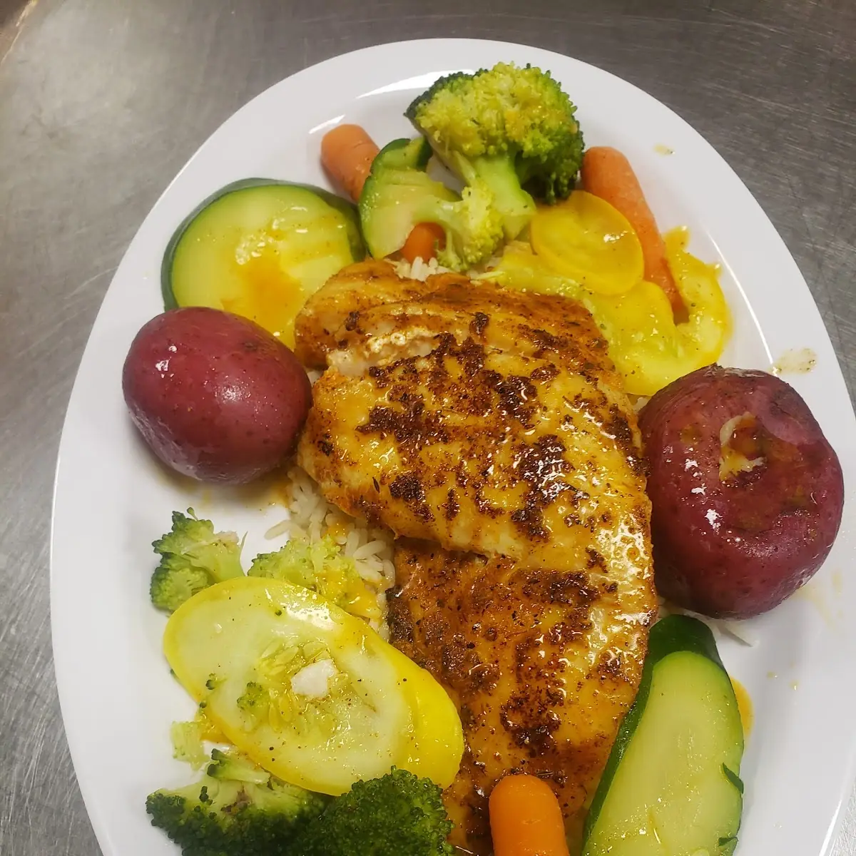 Grilled Red Snapper