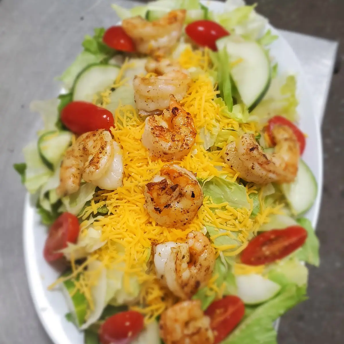 Grilled Shrimp Salad