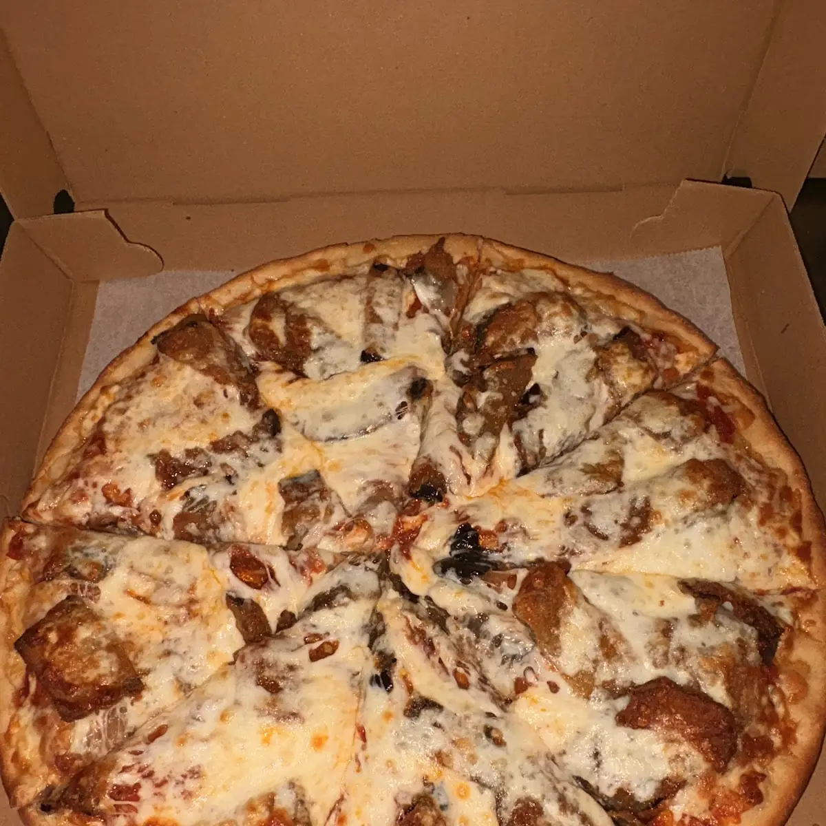 Eggplant Parm Pizza