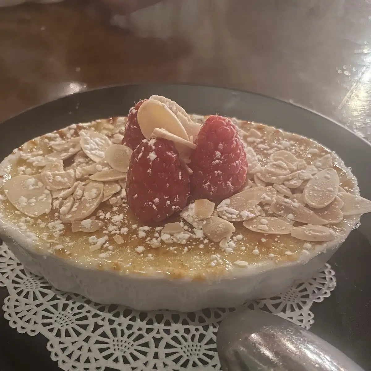 Almond Creme Brulee