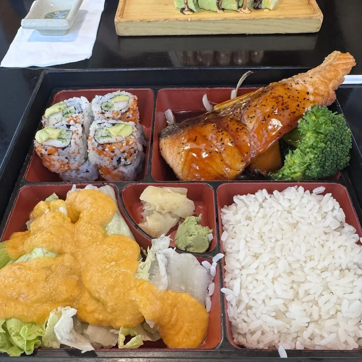 Salmon Bento Box
