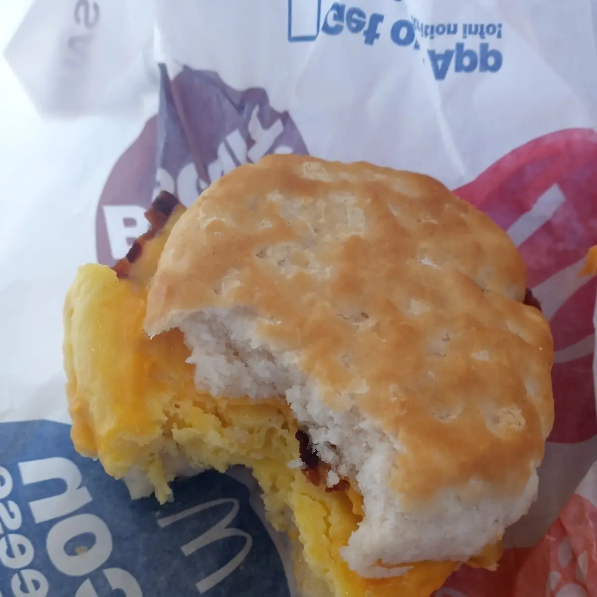 Bacon Egg Cheese Biscuit