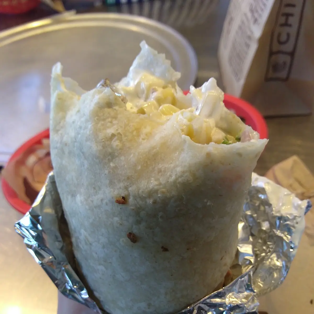 Chipotle Honey Chicken Burrito