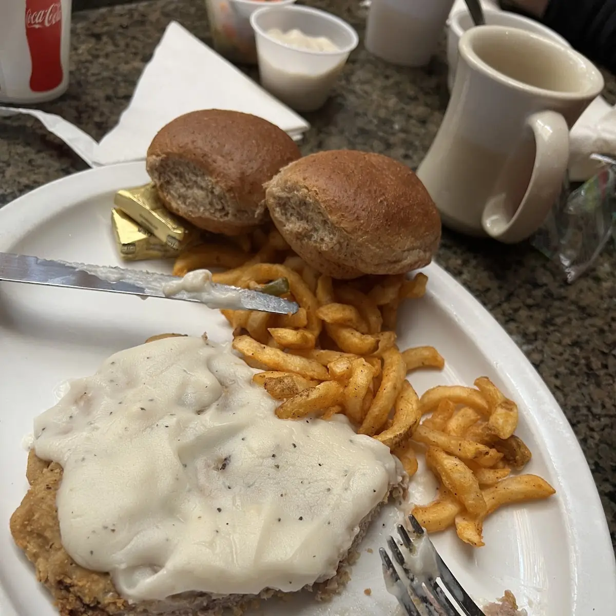 Texas Size Chicken Fried Steak