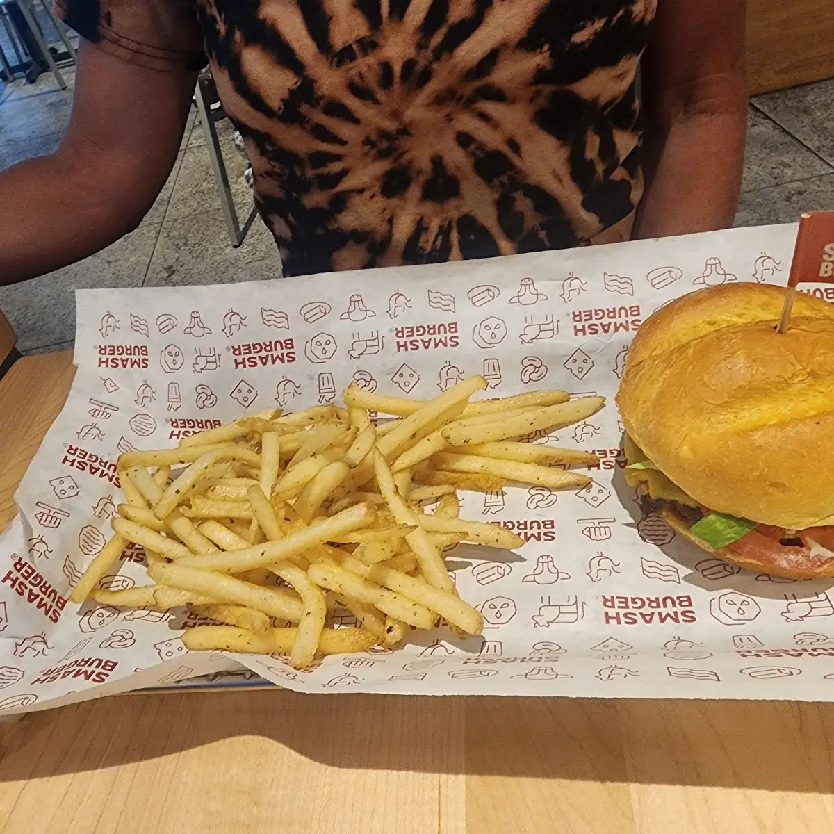 Single Bacon Cheeseburger Combo