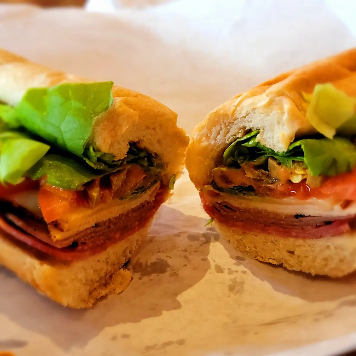 Sandwich Size