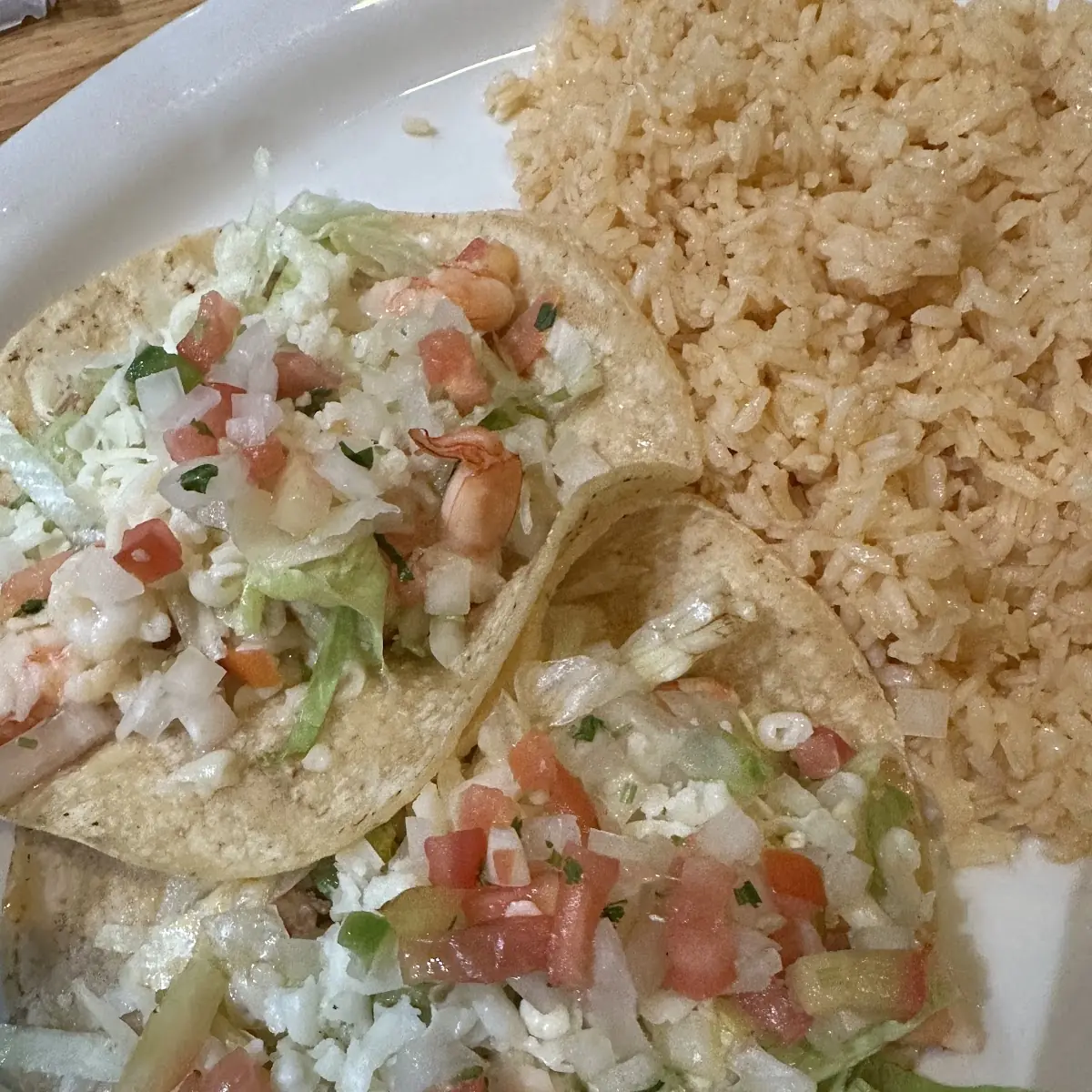2 Fish or Shrimp Tacos