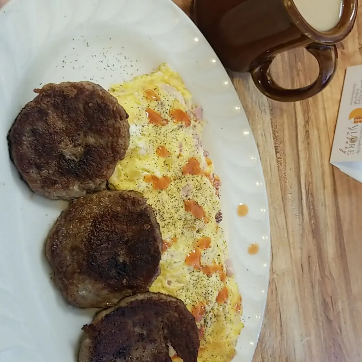 Ham and Cheese Omelette