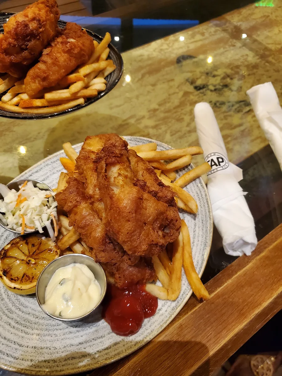 Beer-Battered Fish & Chips