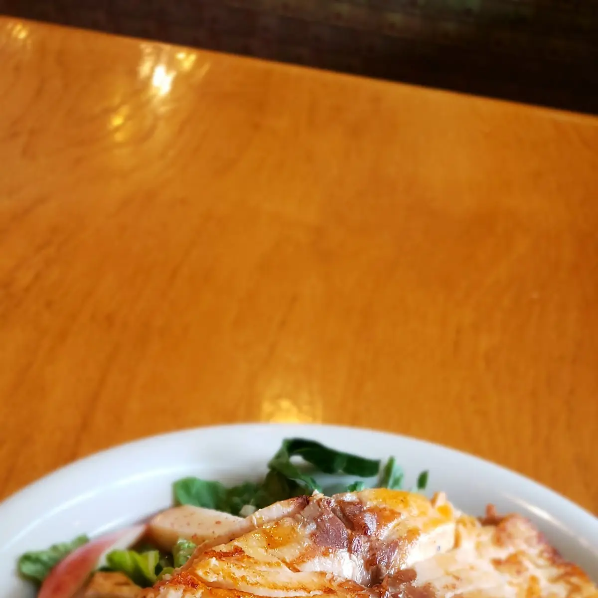 Grilled Salmon Caesar