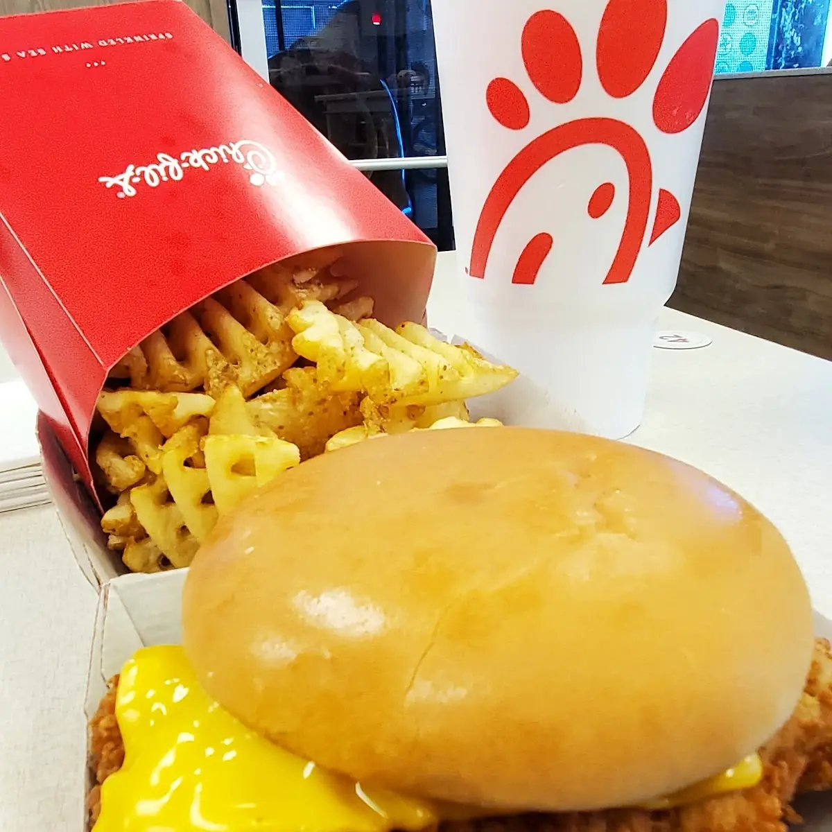 Chick Fil a Deluxe Meal